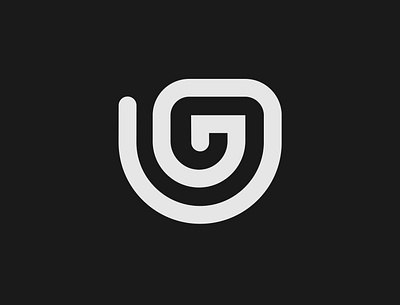UG Logo concept brand design branding design g logo illustrator logo logo design minimalist monogram typography u logo ug vector