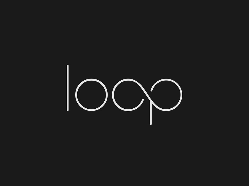 Loop logo animation by GraphicLab on Dribbble