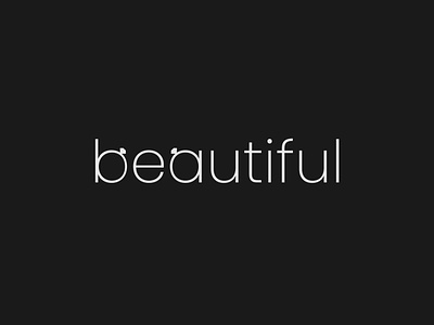 Beautiful Logo concept brand designer brand identity branding design illustrator jewelry logo logo design minimalist typography vector wordmark