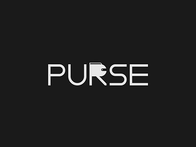 Purse Logo brand designer branding design illustrator logo logo design purse typography wordmark