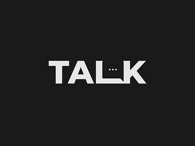 Talk logo concept