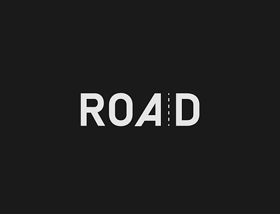 Road logo brand identity branding illustrator logo logo design minimalist road typography vector wordmark