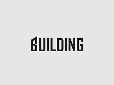 Building logo brand identity branding build building illustrator logo logo design minimalist typography vector