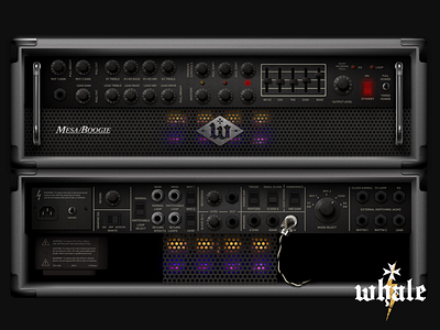 Mesa Boogie Mark 4 Whale edition amplification amplifier illustration mesa mesa boogie music sketch sketchapp vector