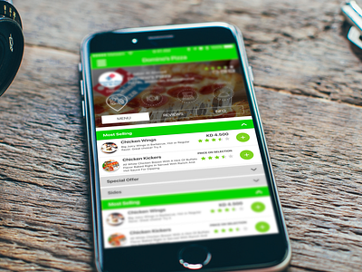 Mataam Restaurant menu page food delivery mobile sketch user experience design user interface design