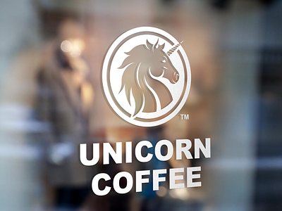 Unicorn Coffee logo brand brand identity brandbook branding cafe coffee corporate identity logo mark style styleguide