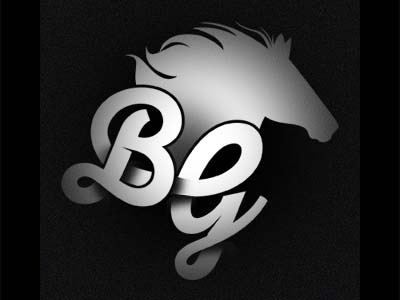 B&G equestrian blackwhite horseracing