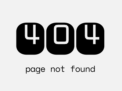 404FOLIO 404 404 error 404 error page 404page design minimal page not found typography ui uiux ux web webdesign