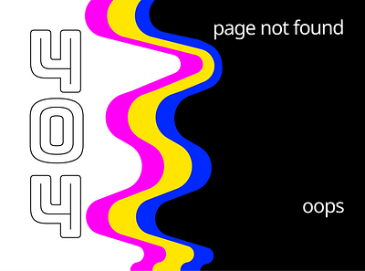 404FOLIO 404 404 error 404 error page 404 page error page not found pagenotfound trendy ui ux vibrant vintage