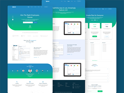 Design Exploration of Gleam-HRM Website