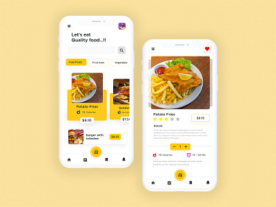 Fast Food App Design