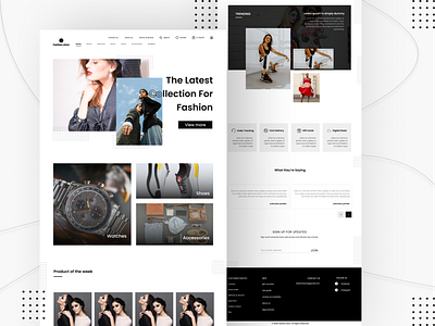 Fashion Shop Web Design