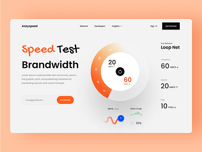 Speed Test Web Design