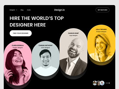Hire Designers website design