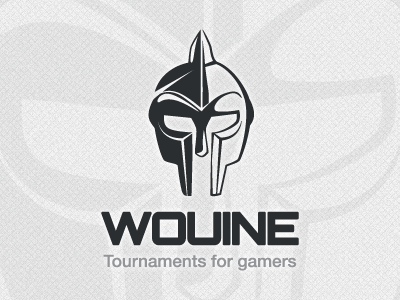Wouine Tournament - Logo game gladiator logo tournament wouine