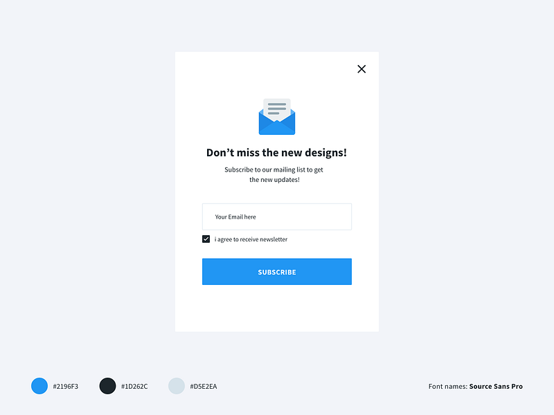 Pop Up UI designs, themes, templates and downloadable graphic elements ...