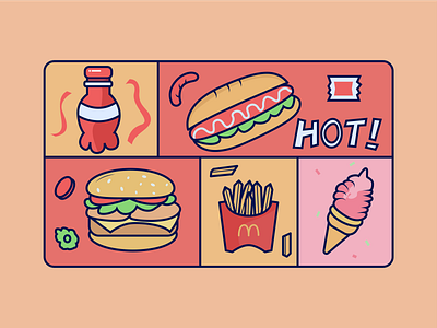 FOOD illustration