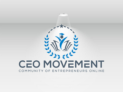 Ceo Movement Community Of Entrepreneurs Online Logo Design