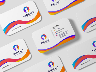 OneStar Modern Logo & Modern Business Card design