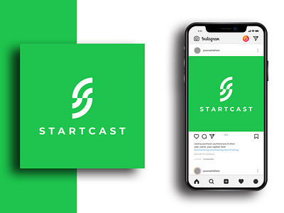 Startcast Modern Logo Design