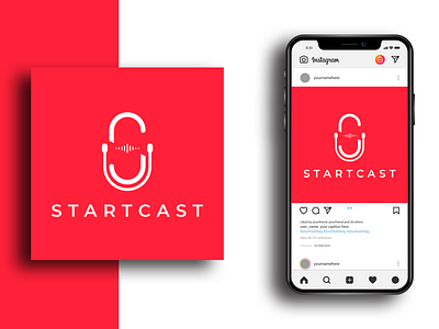 Startcast Modern Logo Design