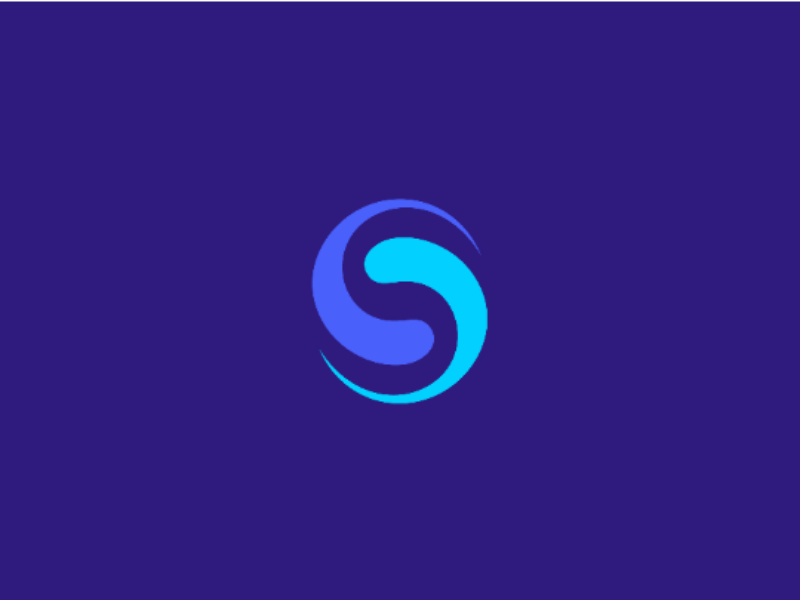 Abstract S modern logo negative space logo logo maker brand identity branding e-commerce corporate logo designer logo design creative letter s abstract