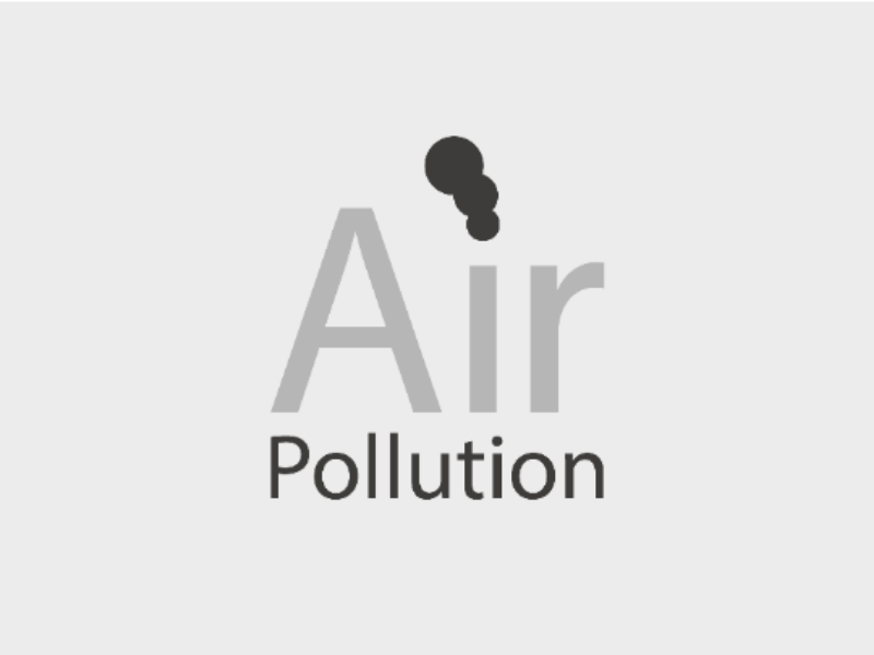 pollution minimal logo by Anza zafar on Dribbble