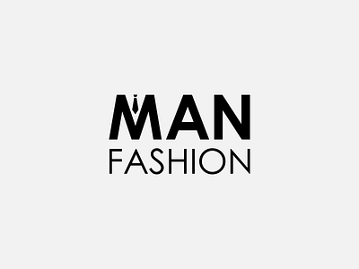 MAN FASHION LOGO DESIGN branding creative logo logo logo design logo mark logotype logotypedesign minimalist logo typography wordmark wordmark logo