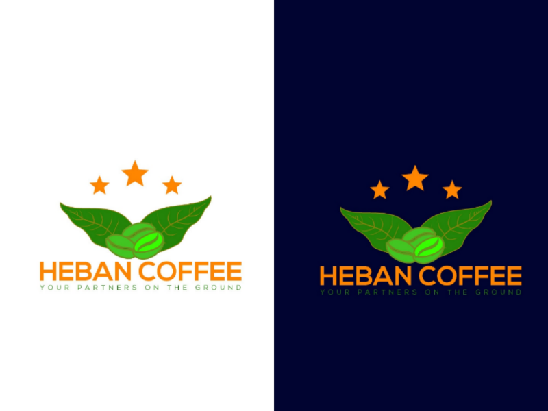 Green coffee bean trading company logo by Anza zafar on Dribbble