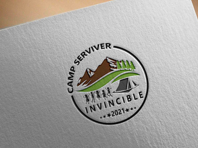 CAMP LOGO 2 brand branddesign branddesigner businesslogo design graphicdesigner logodesigner minimalist minimalistlogo minimallogo