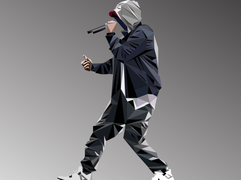 Eminem art design eminem illustration illustrator music art slim shady vector