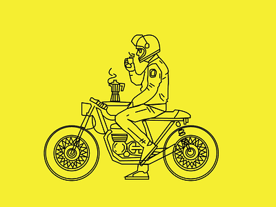 RIDER bike biker bikes illustration illustrator rider travel