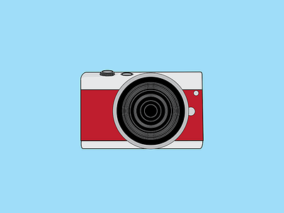 camera art camera illustration illustrator vector