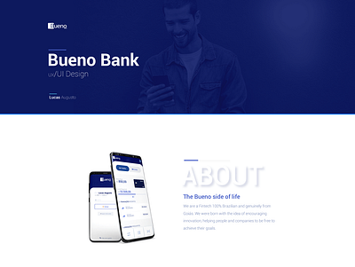 UI App Bueno Bank app branding design interface ui ux web design