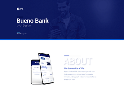 UI App Bueno Bank app branding design interface ui ux web design