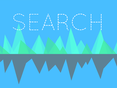 Search Page Image geometric pastel search search page web design