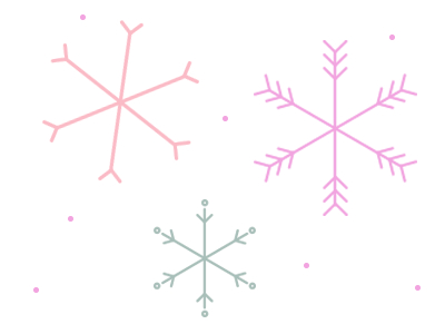 Snowflakes animated gif gifs pastel pretty snow snowflakes winter
