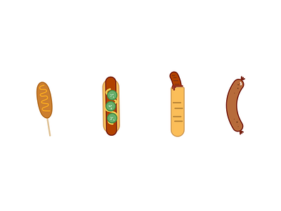 Sausages corndog french hotdog sausages