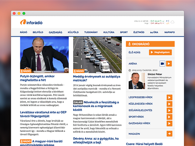 Inforáidó Redesign end of 2015