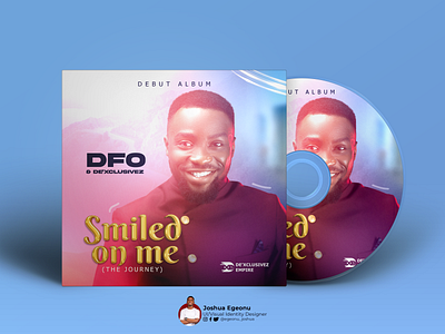 GOSPEL MUSIC ALBUM COVER DESIGN FOR DFO album cover design album covr design gospel music album cover graphic design print social media