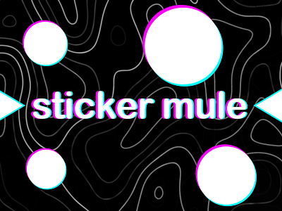 sticker mule