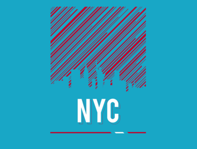 NYC (blue) by khaled on Dribbble