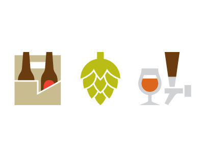 Bellwoods Icons beer hops icons