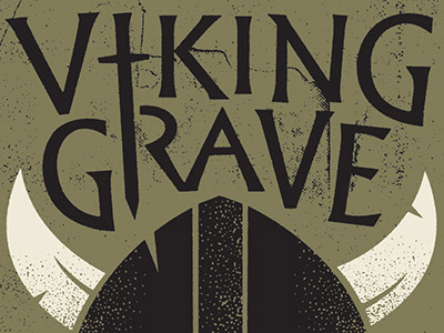 Viking Grave Type beer labels bellwoods brewery viking grave