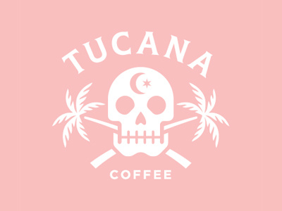 Tucana Coffee coffee palm tree skull