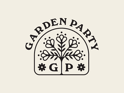 Garden Party branding flowers garden party plants