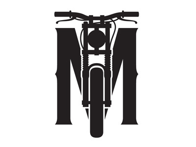 Town Moto idea logo motorcycles