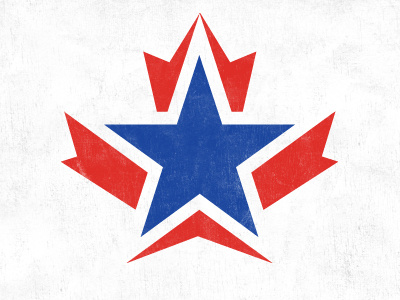 USA/Canadian Partnership Logo can canada collin collin corcoran corcoran corealis creative identity logo mark united states usa