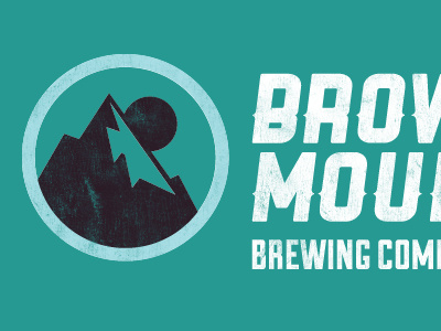 Brown Mountain Brewing Co. 607 ale apalachin beer belgian wheat binghamton brewery brewing brown homebrew identity logo mark moon mountain new york ny porter stout type typography upstate