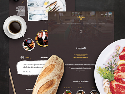 Mercado de Algés - Landing Page alges drinks fish food landing lisbon market original page restaurant scroll site